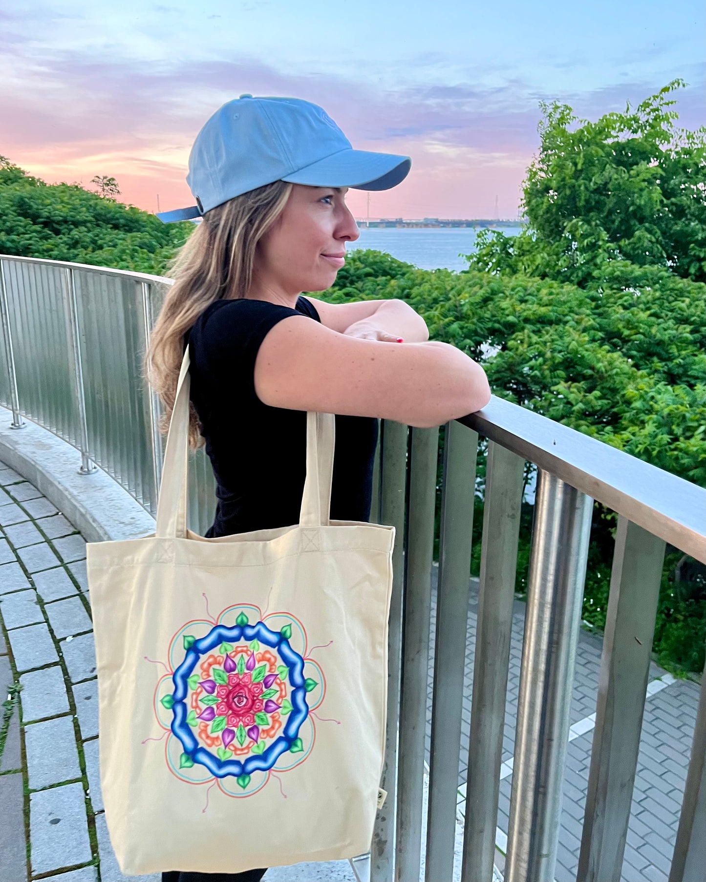 "Petal Prism" Eco Tote Bag