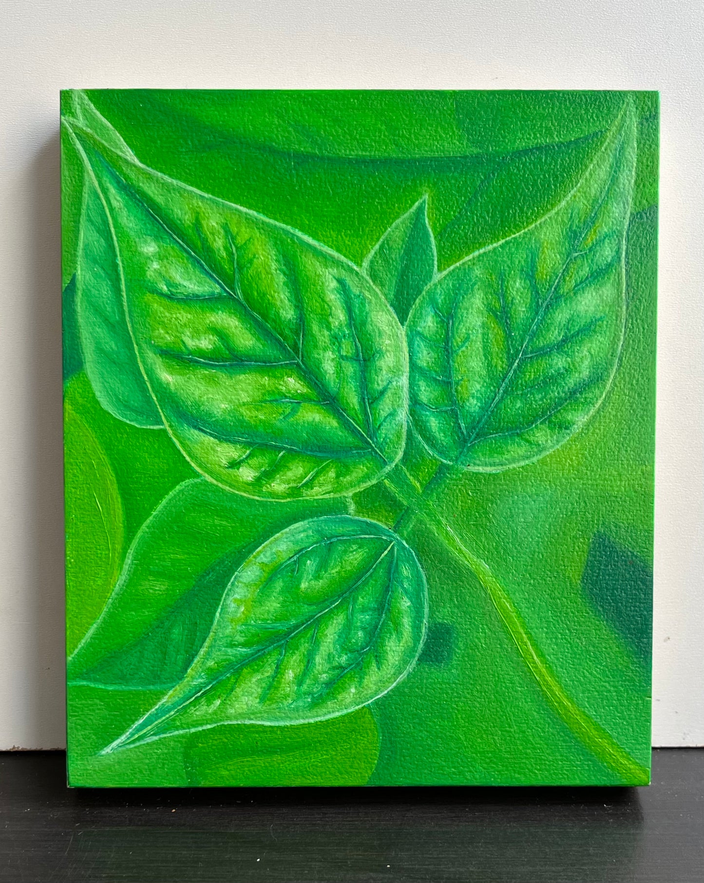 "Leaves" painting