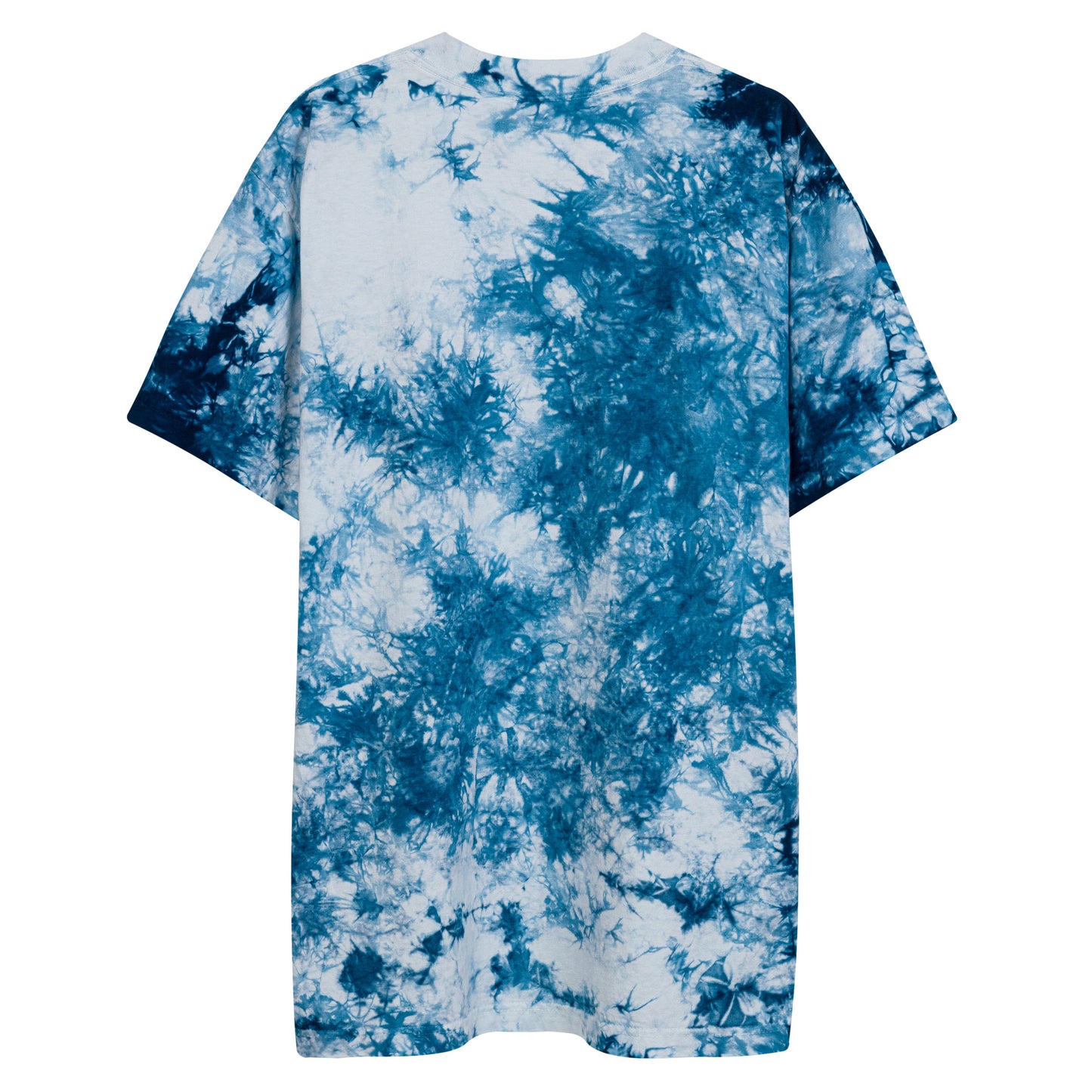 "eye see you" Oversized tie-dye t-shirt