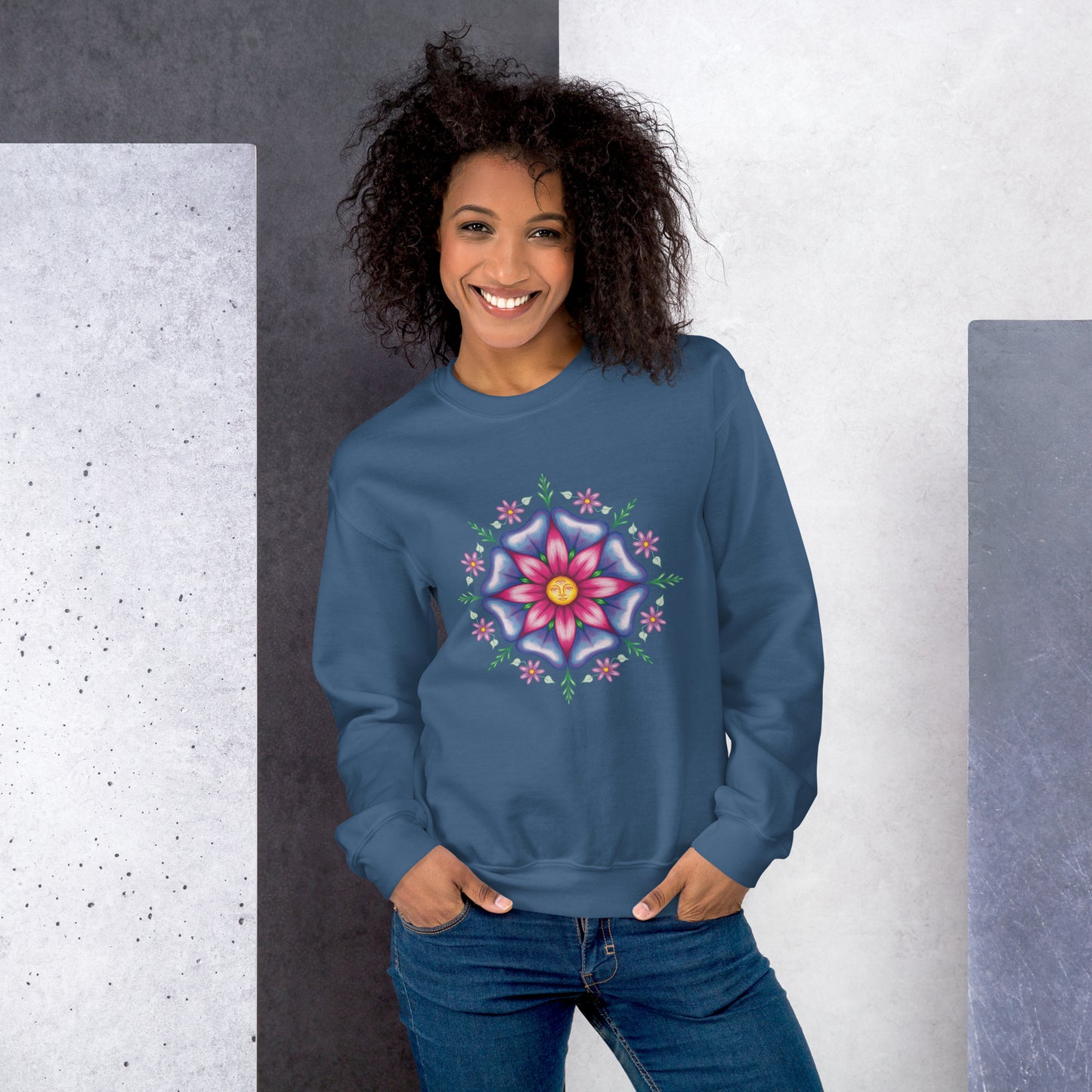 "Sol Blossom" Unisex Sweatshirt