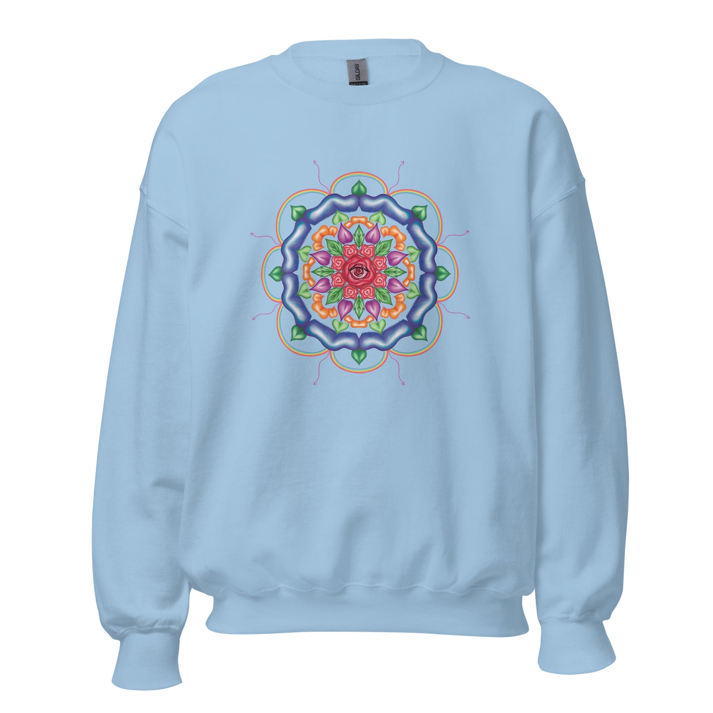 "Petal Prism" Unisex Sweatshirt