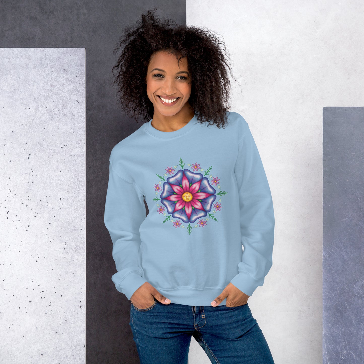 "Sol Blossom" Unisex Sweatshirt