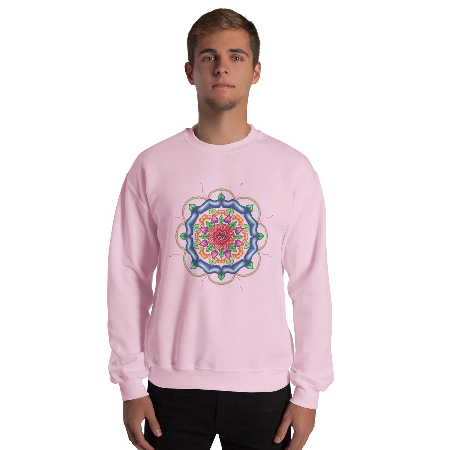 "Petal Prism" Unisex Sweatshirt