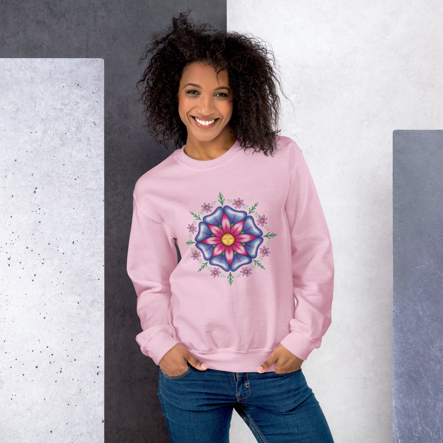 "Sol Blossom" Unisex Sweatshirt