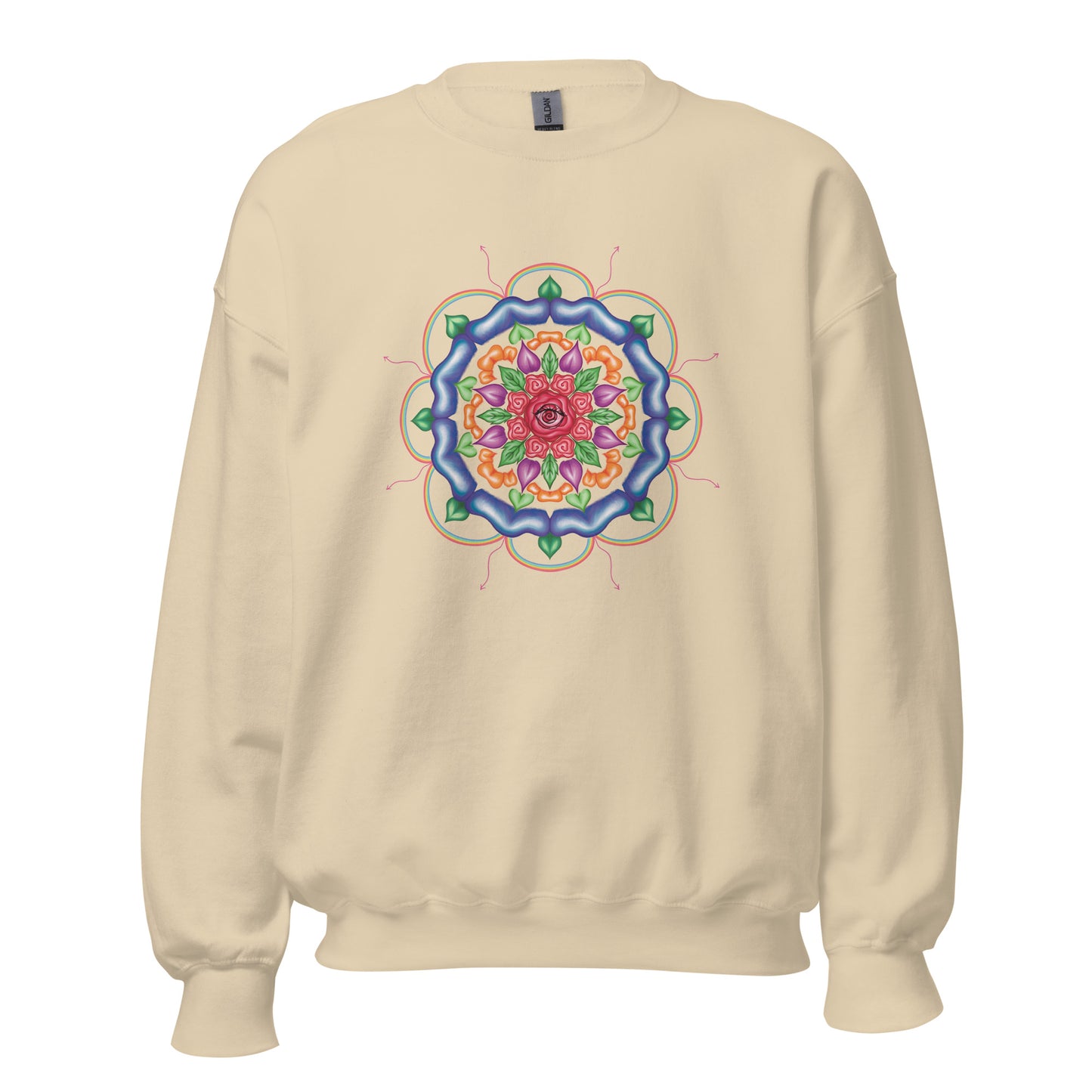 "Petal Prism" Unisex Sweatshirt