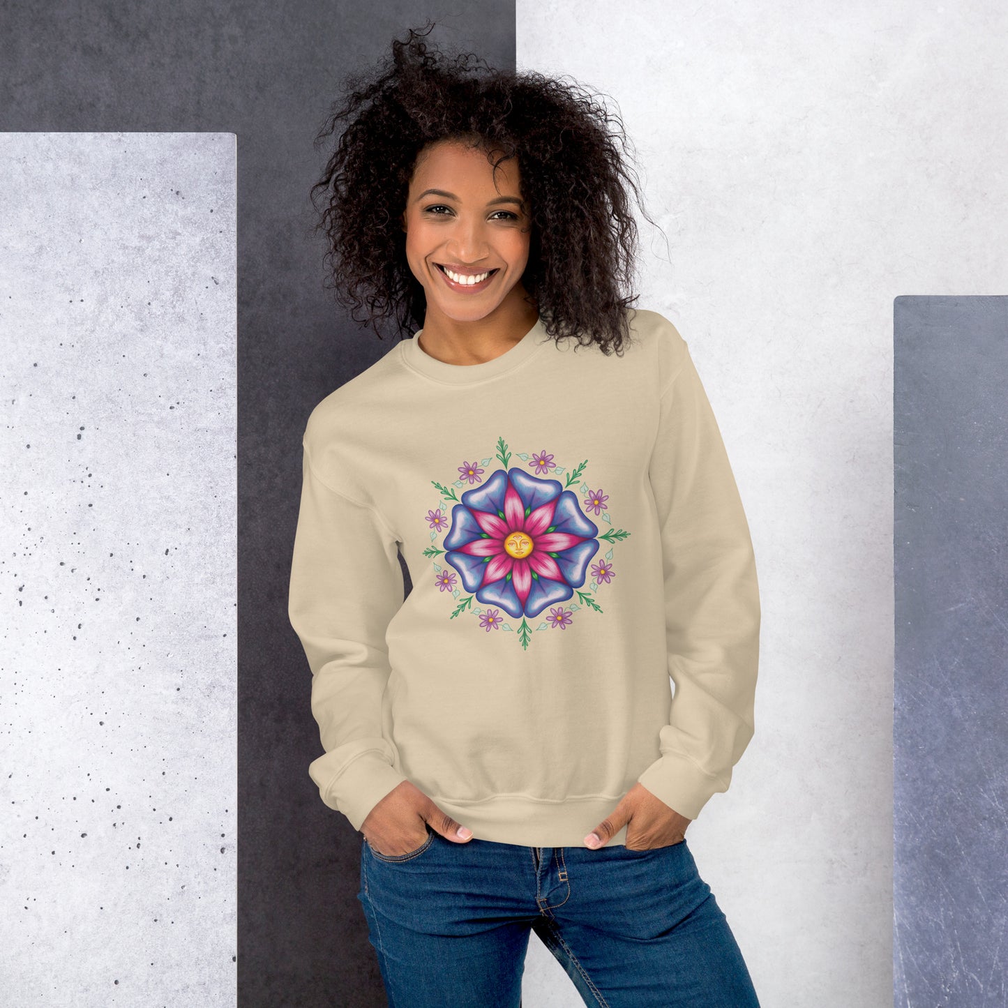 "Sol Blossom" Unisex Sweatshirt