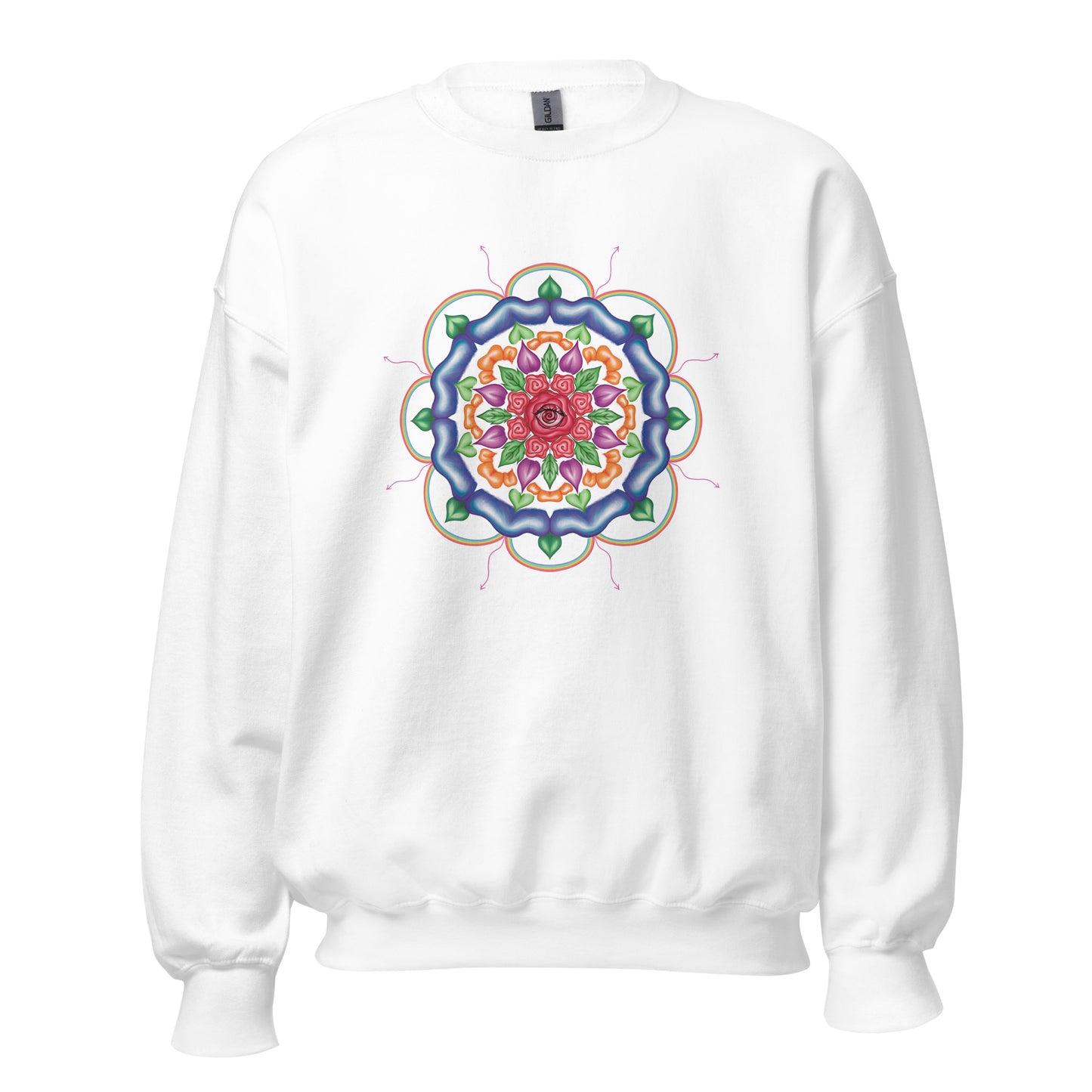 "Petal Prism" Unisex Sweatshirt