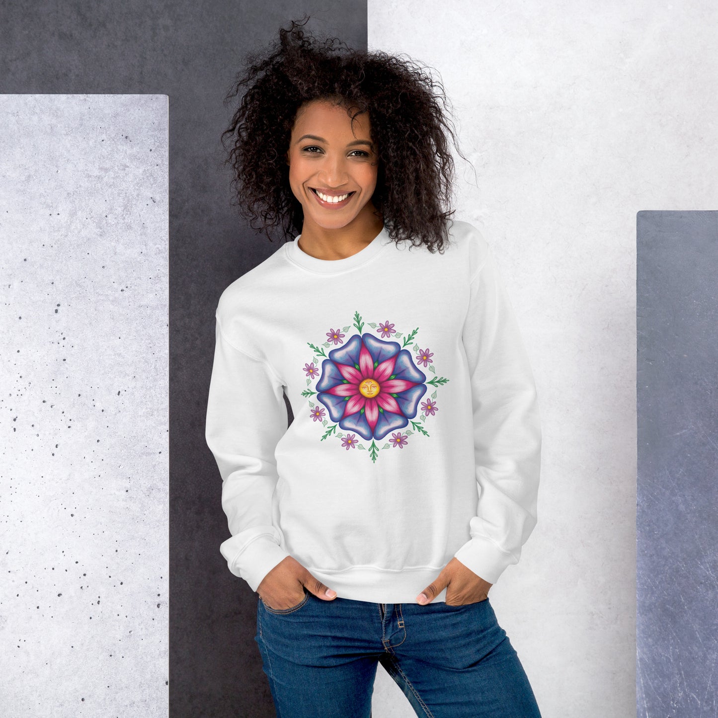 "Sol Blossom" Unisex Sweatshirt