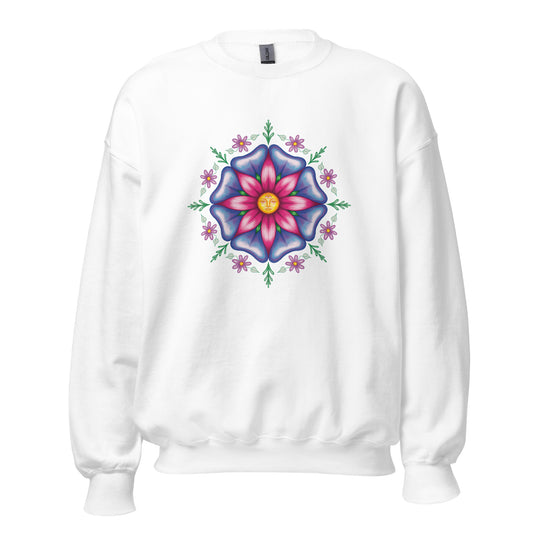 "Flower Face" Unisex Sweatshirt